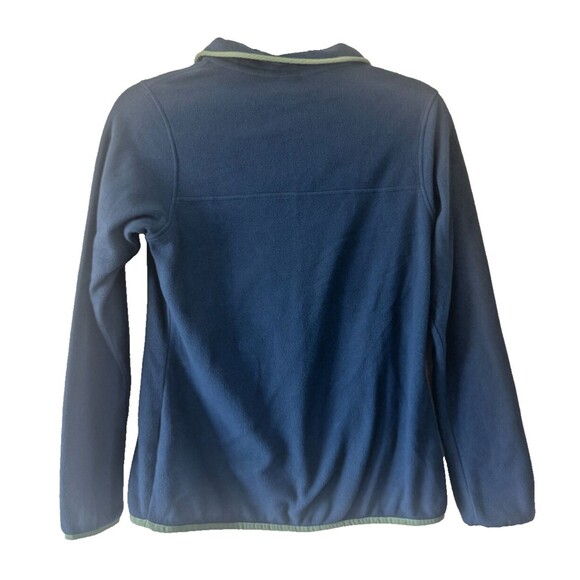 Patagonia Sweater Women Extra Small XS Blue Micro D Snap-T Pullover Fleece 26020 - Picture 4 of 10